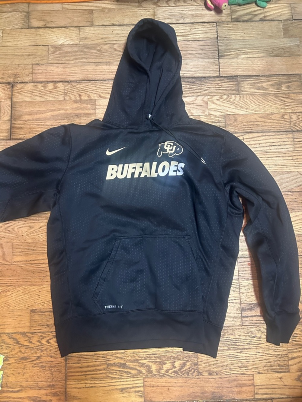 Nike Black BuffaloeS Hooded Pullover with CU Logo-***new with tagged removed-XXL